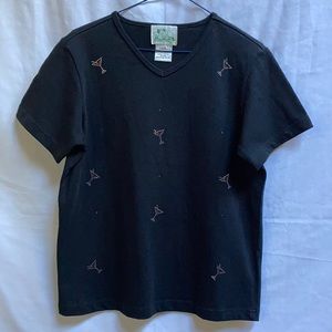 Quacker Factory martini glass top